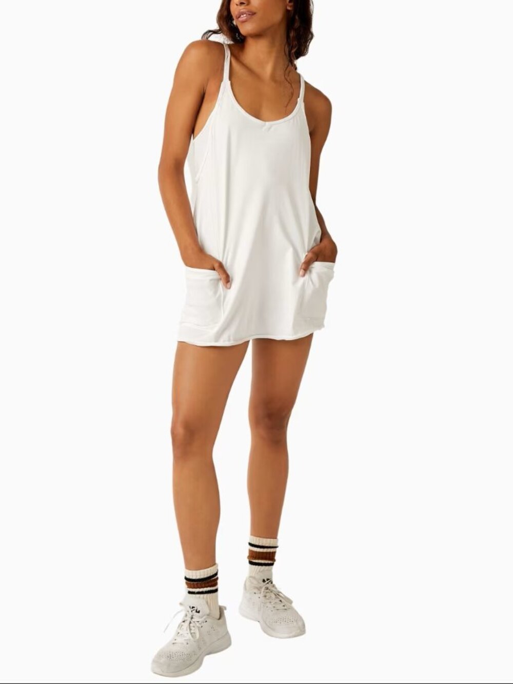 New Cotton Rich Mini Sports Dress